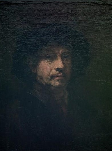 Autorretrato, por volta de 1655 – Rembrandt van Rijn Rembrandt van Rijn Master Apollon