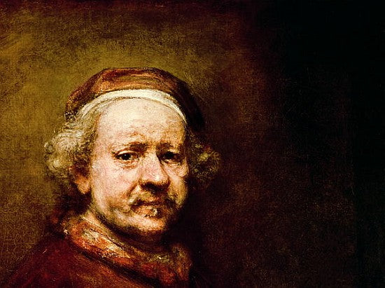 Autorretrato aos 63 anos, 1669 – Rembrandt van Rijn Rembrandt van Rijn Master Apollon