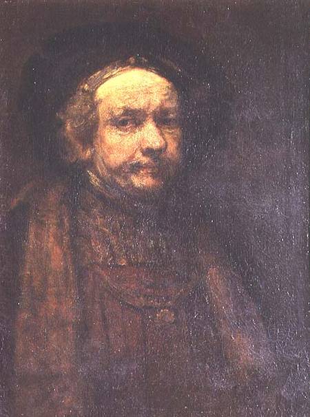 Autorretrato de um velho homem – Rembrandt van Rijn Rembrandt van Rijn Master Apollon