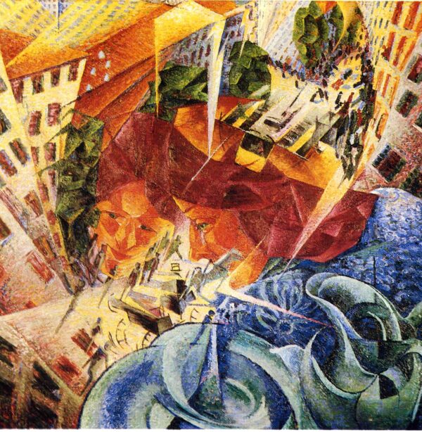 Visões simultâneas – Umberto Boccioni Umberto Boccioni Master Apollon