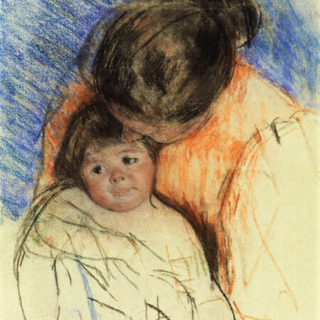 Esboço da mãe olhando para Thomas – Mary Cassatt Mary Cassatt Master Apollon