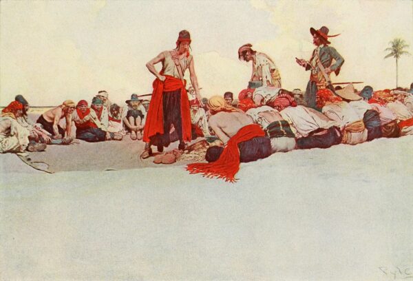 Então o Tesouro Foi Dividido – Howard Pyle Howard Pyle Master Apollon