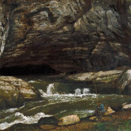 A Fonte da Loue ou A Gruta Sarrazine – Gustave Courbet Gustave Courbet Master Apollon