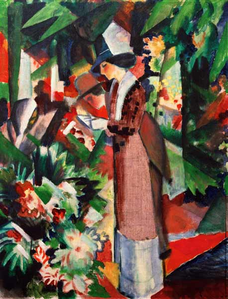 Marche nas flores – August Macke August Macke Master Apollon