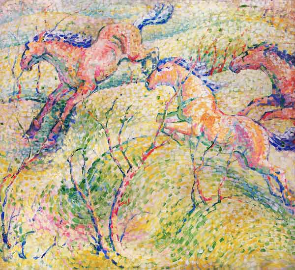 Cavalos de Salto – Franz Marc Franz Marc Master Apollon