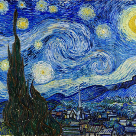 A Noite Estrelada – Van Gogh Quadros Populares Master Apollon