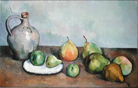 Natureza morta com jarra e frutas – Paul Cézanne Paul Cézanne Master Apollon