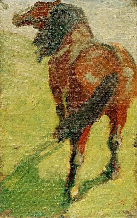 Estudo de um cavalo – Franz Marc Franz Marc Master Apollon