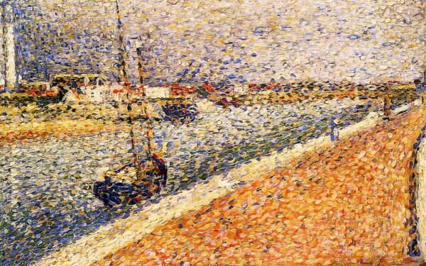 Estudo para “A Mancha em Gravelines” – Georges Seurat Georges Seurat Master Apollon