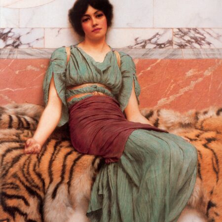 Doux rêves – John William Godward pode ser traduzido como “Doces Sonhos – John William Godward John William Godward Master Apollon