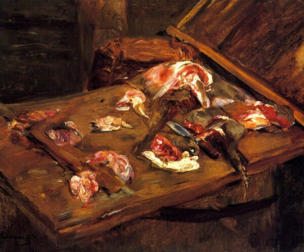 Natureza morta com carne – Max Liebermann Max Liebermann Master Apollon