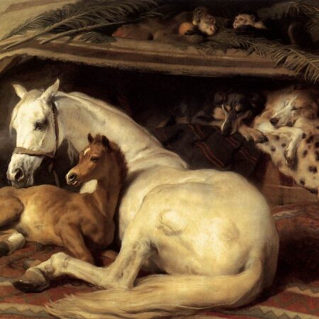 A tenda árabe – Edwin Landseer Edwin Landseer Master Apollon