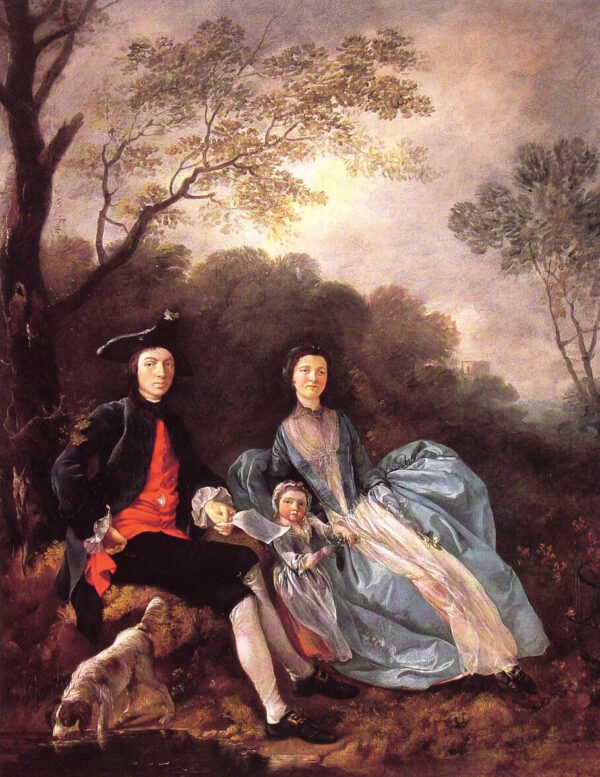 O artista com sua esposa e sua filha – Thomas Gainsborough Thomas Gainsborough Master Apollon