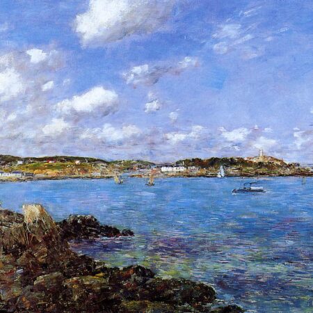 A baía de Douarnenez – Eugène Boudin Eugène Boudin Master Apollon