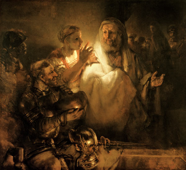 O renascimento de São Pedro – Rembrandt van Rijn Rembrandt van Rijn Master Apollon