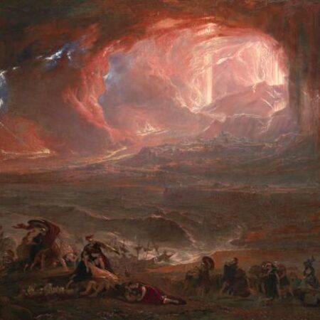 A destruição de Pompéia e de Herculano – John Martin John Martin Master Apollon