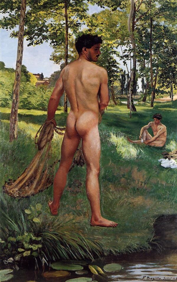 O Pescador com o Gavião – Frédéric Bazille Frédéric Bazille Master Apollon