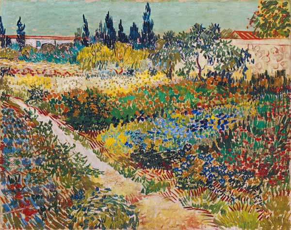 Os jardins de Arles – Van Gogh Vincent Van Gogh Master Apollon