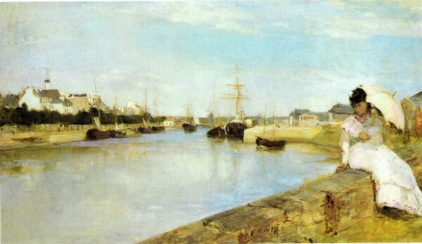 O Porto em Lorient – Berthe Morisot Berthe Morisot Master Apollon