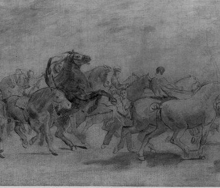 A Feira de Cavalos (estudo) – Rosa Bonheur Rosa Bonheur Master Apollon