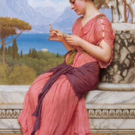 A carta de amor – John William Godward John William Godward Master Apollon