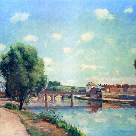 A ponte ferroviária – Camille Pissarro Camille Pissarro Master Apollon