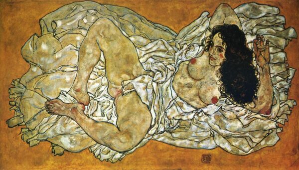 Mulher deitada – Egon Schiele Egon Schiele Master Apollon