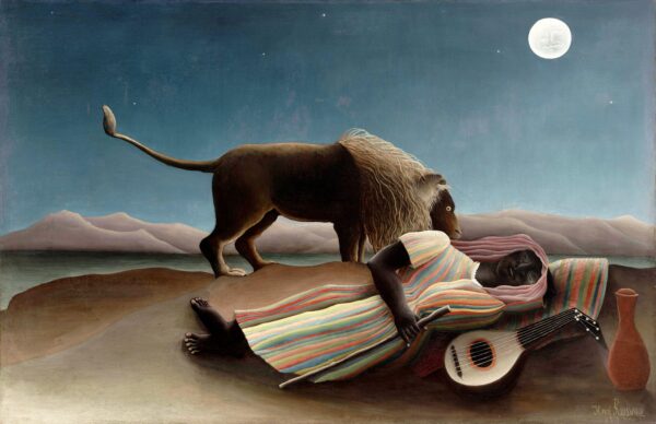 A Boêmia Adormecida – Henri Rousseau Henri Rousseau Master Apollon