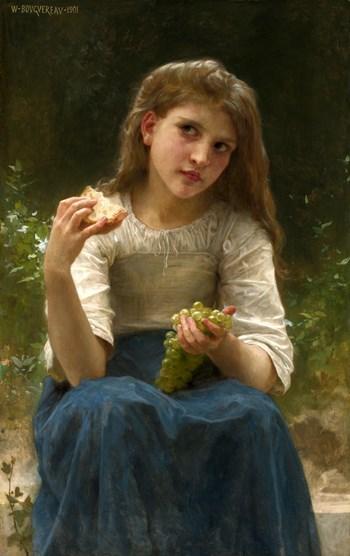 O lanche – William Bouguereau William Bouguereau Master Apollon