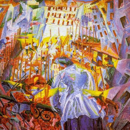 A rua entra na casa – Umberto Boccioni Umberto Boccioni Master Apollon