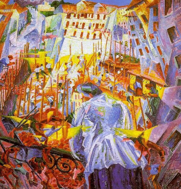 A rua entra na casa – Umberto Boccioni Umberto Boccioni Master Apollon