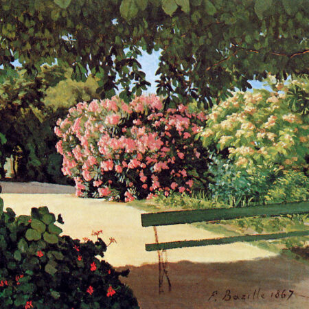 A Terraço em Méric – Frédéric Bazille Frédéric Bazille Master Apollon