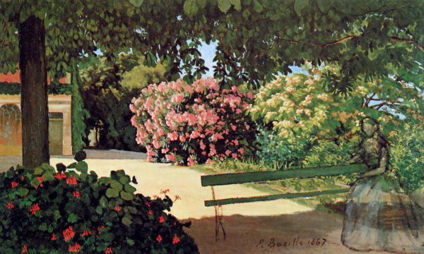 A Terraço em Méric – Frédéric Bazille Frédéric Bazille Master Apollon