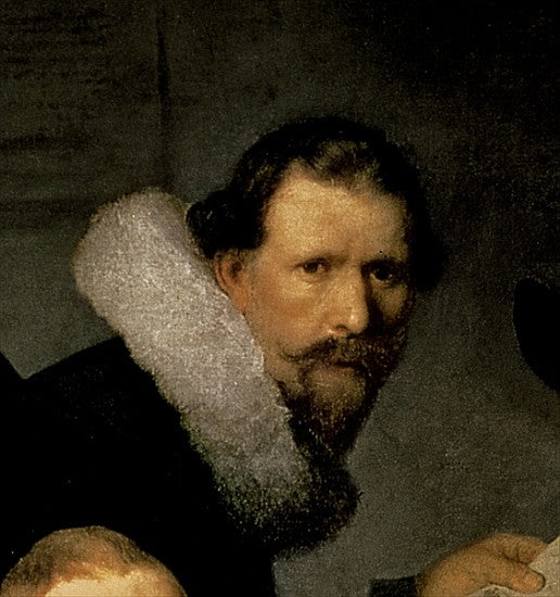 A lição de anatomia do Dr. Nicolaes Tulp, 1632 (detalhe de 7543) – Rembrandt van Rijn Rembrandt van Rijn Master Apollon