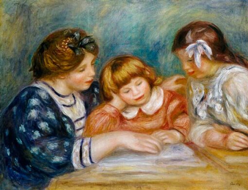 A lição – Pierre-Auguste Renoir Pierre-Auguste Renoir Master Apollon 2