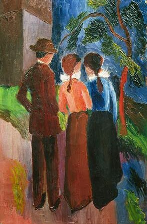 A marcha – August Macke August Macke Master Apollon