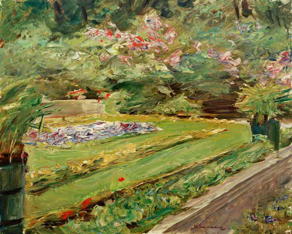 A varanda do jardim de Wannsee voltada para o noroeste – Max Liebermann Max Liebermann Master Apollon