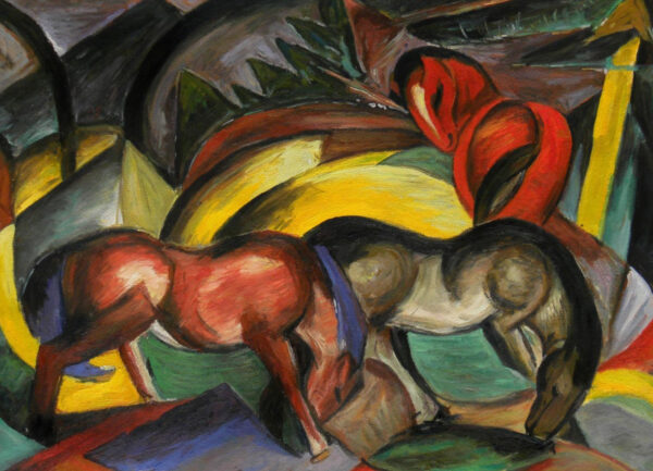 3 cavalos – Franz Marc Franz Marc Master Apollon