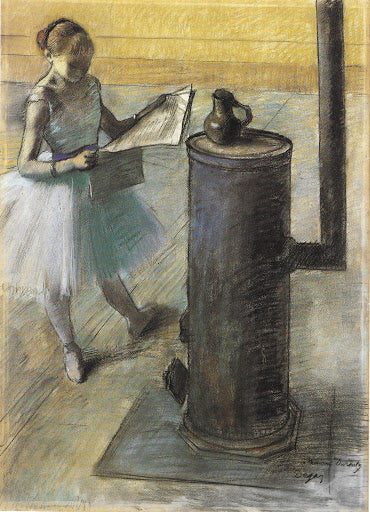 Dançarino lendo – Edgar Degas Edgar Degas Master Apollon