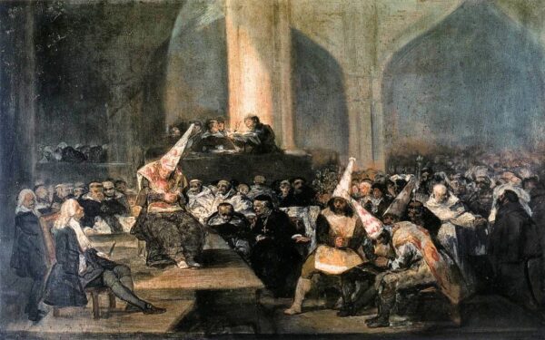 Tribunal da Inquisição – Francisco de Goya Francisco de Goya Master Apollon