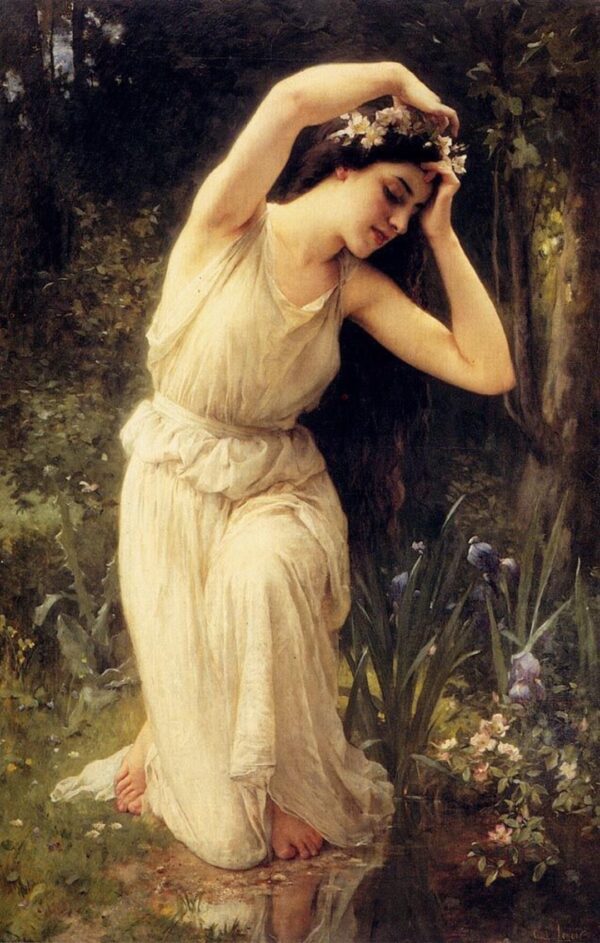 Uma ninfa na floresta – Charles-Amable Lenoir Charles-Amable Lenoir Master Apollon