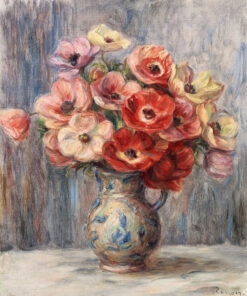 Balde de flores na jarra de cerâmica – Pierre-Auguste Renoir Pierre-Auguste Renoir Master Apollon