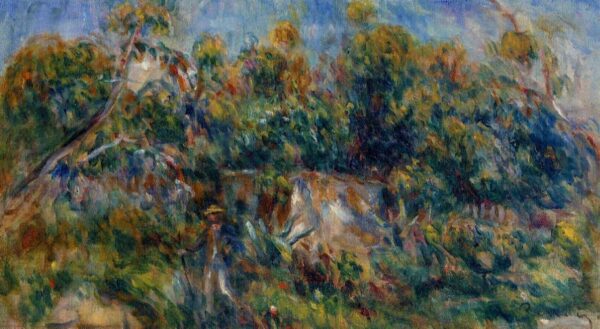 A caminhada do pintor em Cagnes – Pierre-Auguste Renoir Pierre-Auguste Renoir Master Apollon