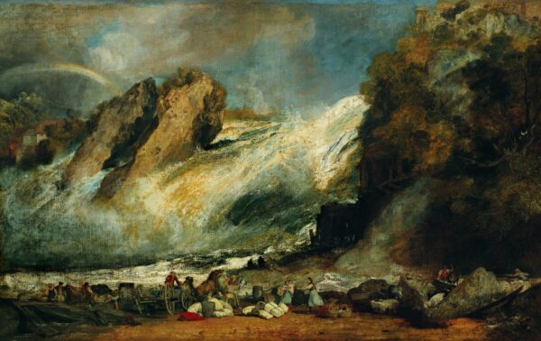 Cascata do Reno perto de Schaffhausen – William Turner William Turner Master Apollon