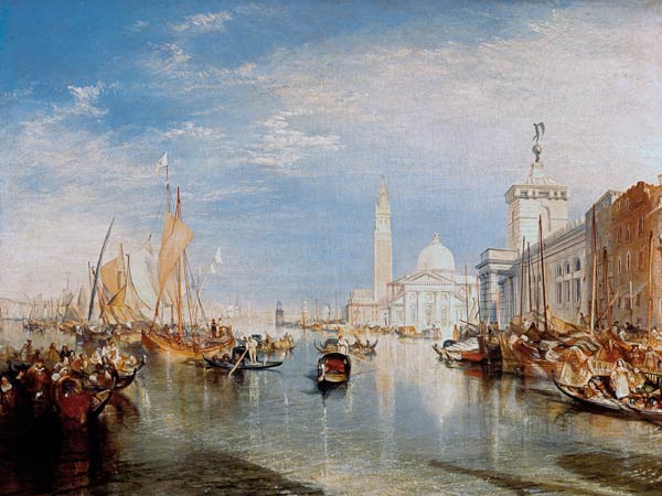 Venise Dogana e S. Giorgio Maggiore – William Turner William Turner Master Apollon