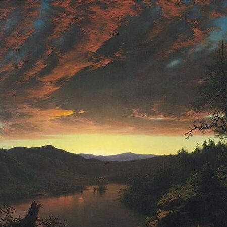 Crepúsculo na Selva – Frederic Edwin Church Frederic Edwin Church Master Apollon