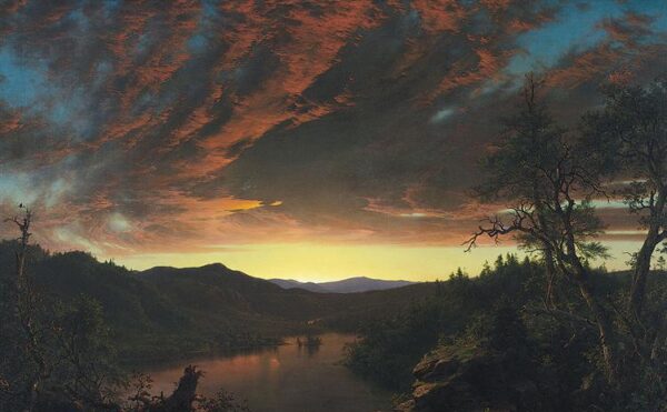 Crepúsculo na Selva – Frederic Edwin Church Frederic Edwin Church Master Apollon