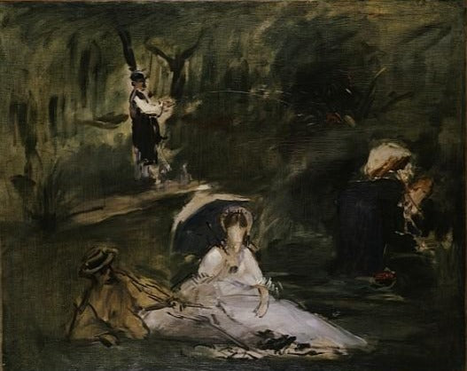 Sob as árvores (A saída para o campo) – Edouard Manet Édouard Manet Master Apollon