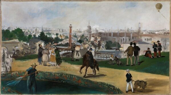 Uma vista da Exposição Universal de 1867 em Paris – Edouard Manet Édouard Manet Master Apollon