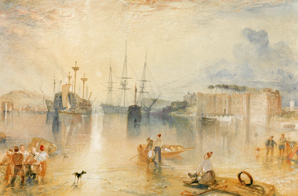 W.Turner Castelo de Upnor – William Turner William Turner Master Apollon